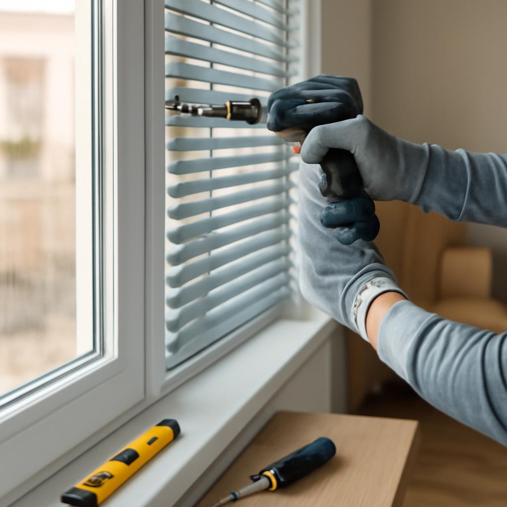 Жалюзи на окнах обеспечивают комфорт и защиту от солнца